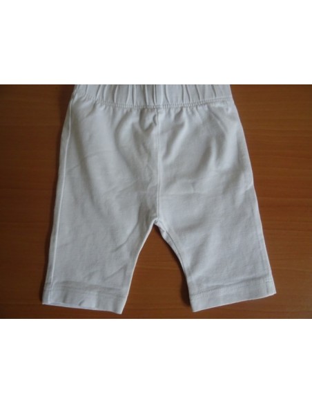Pantaloni unisex albi pentru copii