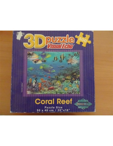 Puzzle 3D Coral Reef, 500 piese