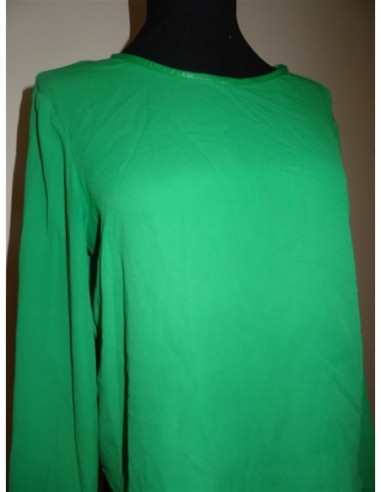Special tax Dignified Bluza verde dama cu maneca lunga Zara