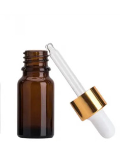 Sticla bruna cu pipeta 10ml, 3buc 2