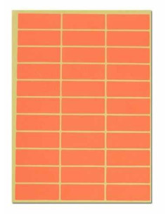 Etichete adezive portocaliu uleiuri esentiale