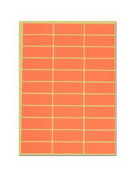 Etichete adezive portocaliu uleiuri esentiale