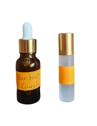 Etichete adezive portocaliu uleiuri esentiale