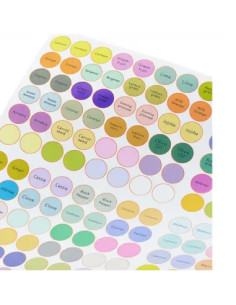 Etichete pentru recipiente set 192 buc