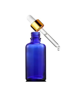 Set 3 sticlute albastre pentru uleiuri esentiale 2