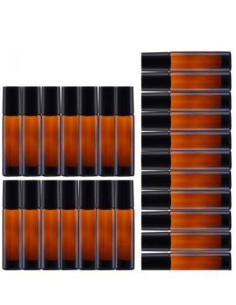 Sticlute uleiuri esentiale, roll-on 10 ml, set 25 bucati