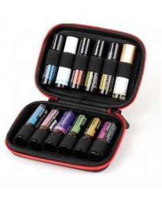 Geanta sticlute tip roll-on pentru uleiuri esentiale 2