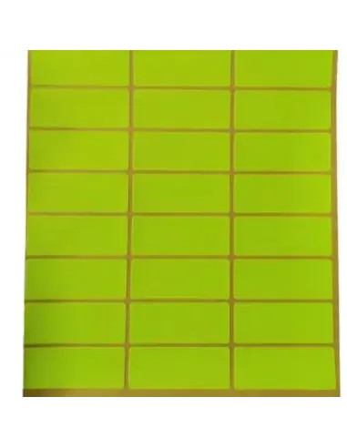 Etichete adezive pe coala