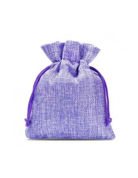 Saculet textil mov set 5 buc