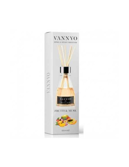 Odorizant cu betisoare VANNYO 100ml frutti musk