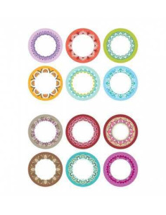 Etichete goale pentru recipiente 5.5 cm set 12 buc 2