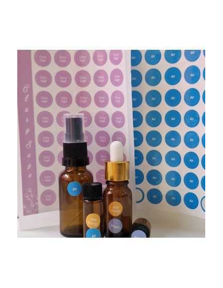 Etichete pentru capace sticlute , Serenity