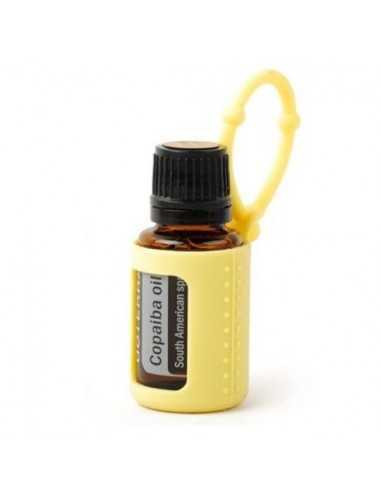 Protectie silicon sticla 5ml, galbena