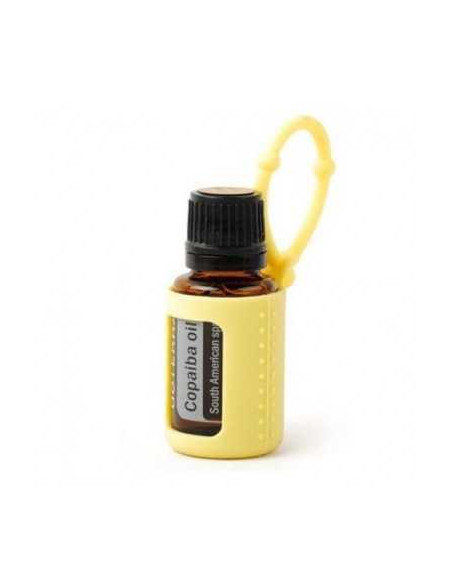 Protectie silicon sticla 5ml, galbena