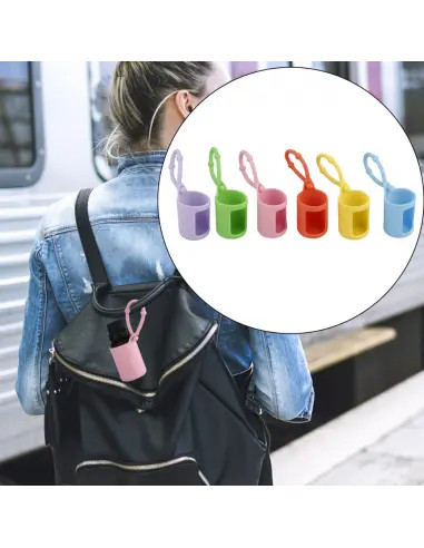 Protectie silicon sticla 5ml, galbena