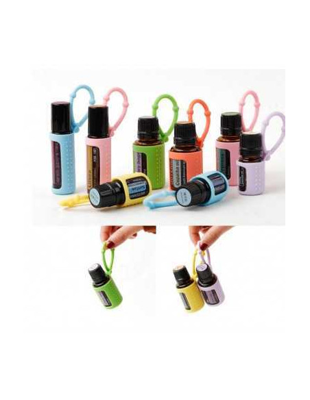 Protectie silicon sticla 5ml, galbena