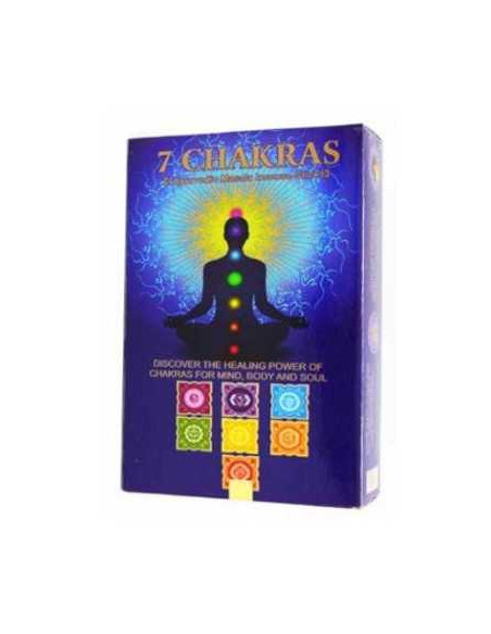 Bețișoare parfumate 7 Chakras, set