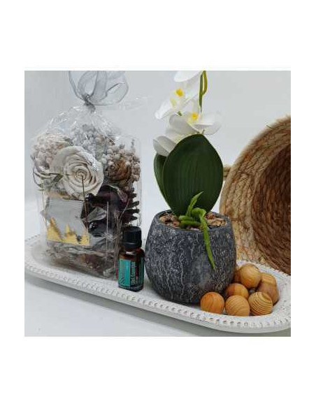 Set Cadou, Eleganță și Răsfăț, 10 piese, cu ulei esențial de menta creata si potpourri