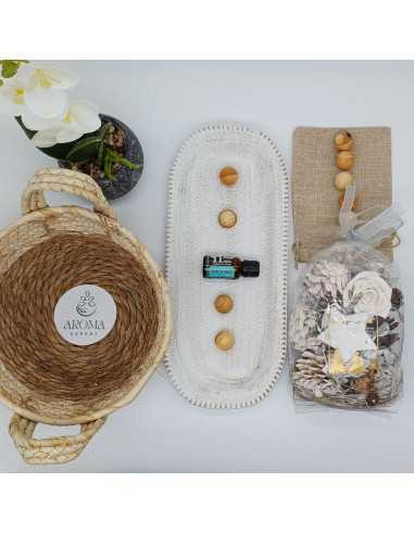 Set Cadou, Eleganță și Răsfăț, 10 piese, cu ulei esențial de menta creata si potpourri