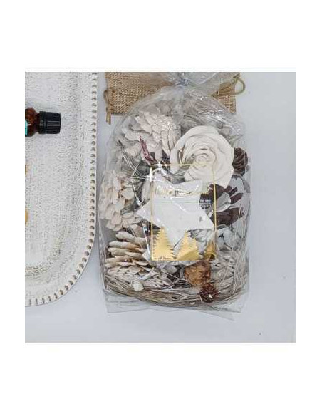 Set Cadou, Eleganță și Răsfăț, 10 piese, cu ulei esențial de menta creata si potpourri