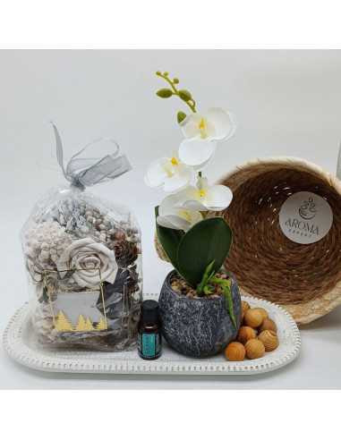 Set Cadou, Eleganță și Răsfăț, 10 piese, cu ulei esențial de menta creata si potpourri