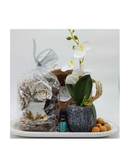 Set Cadou, Eleganță și Răsfăț, 10 piese, cu ulei esențial de menta creata si potpourri