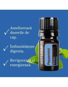 Ulei esențial de Mentă 5 ml doTERRA 2