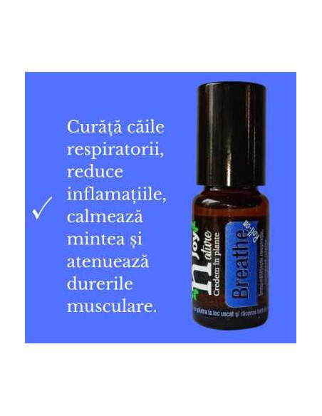 Blend Essential - Breathe Roll-on + CBD 1% (10ml)