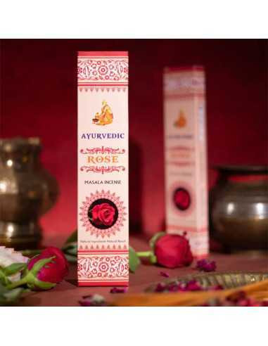 Betisoare parfumate Ayurvedic Rose