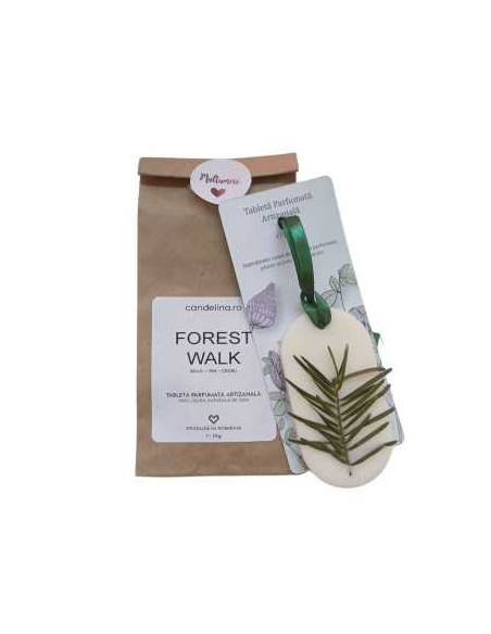 Odorizant Dulap FOREST WALK, Candelina – Brad, Pin, Cedru, 25g