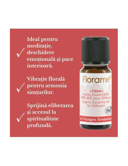 Ulei esential pentru Yoga, Florame, bio 10ml