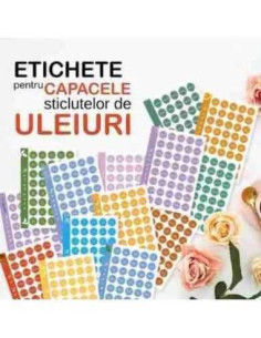 Etichete pentru capace sticlute , lavanda 2