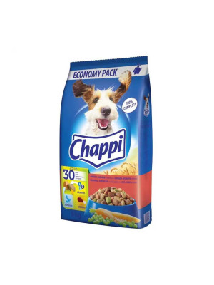 Chappi Hrana uscata pentru caini Vita, Pasare si Legume, 9Kg