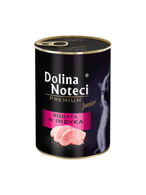 Dolina Noteci  Hrana Pisica Premium Junior cu curcan 400g
