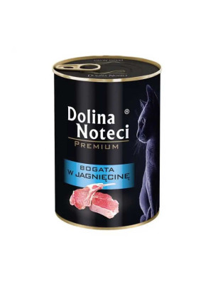 Dolina Noteci Conserva pentru pisici Premium 400 g miel