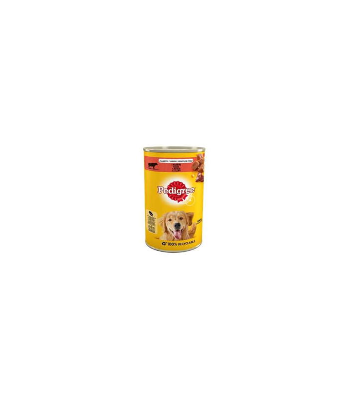 Pedigree conserva cu carne de vita in jeleu 1200g