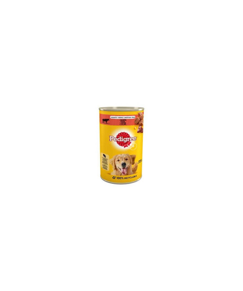 Pedigree conserva cu carne de vita in jeleu 1200g
