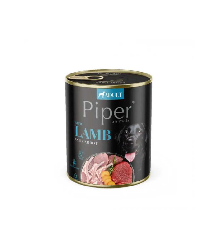 Piper Hrana umeda Adult, Miel si Morcovi 800 g