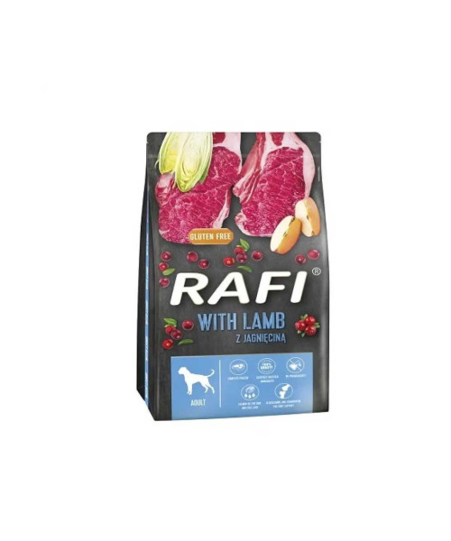 Rafi Hrana Adult pentru caini, Miel 10kg