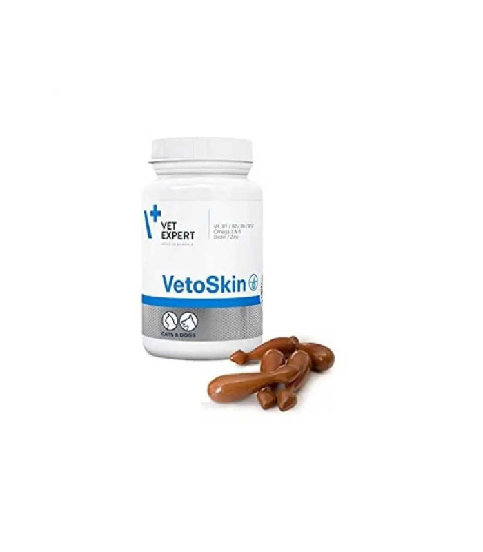 Vetexpert Vetoskin Twist Off, 60 capsule