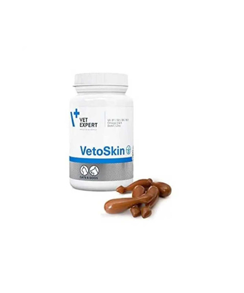 Vetexpert Vetoskin Twist Off, 60 capsule