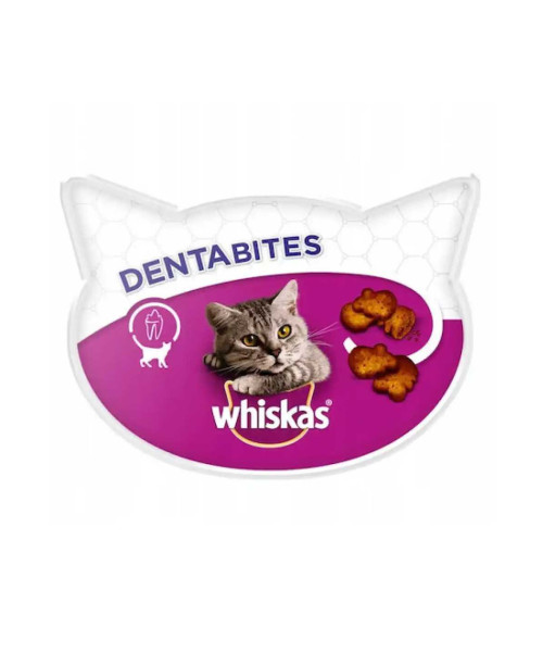WHISKAS Dentabites Pentru curatarea dintilor, 40 g