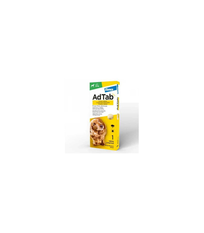 AdTab Dog 450 mg pentru caini 11-22 kg , 1 tableta