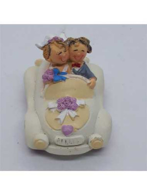 Marturie nunta masinuta cu mire si mireasa