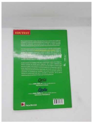 Marilena Pavelescu, Teste de evaluare finala standard 2