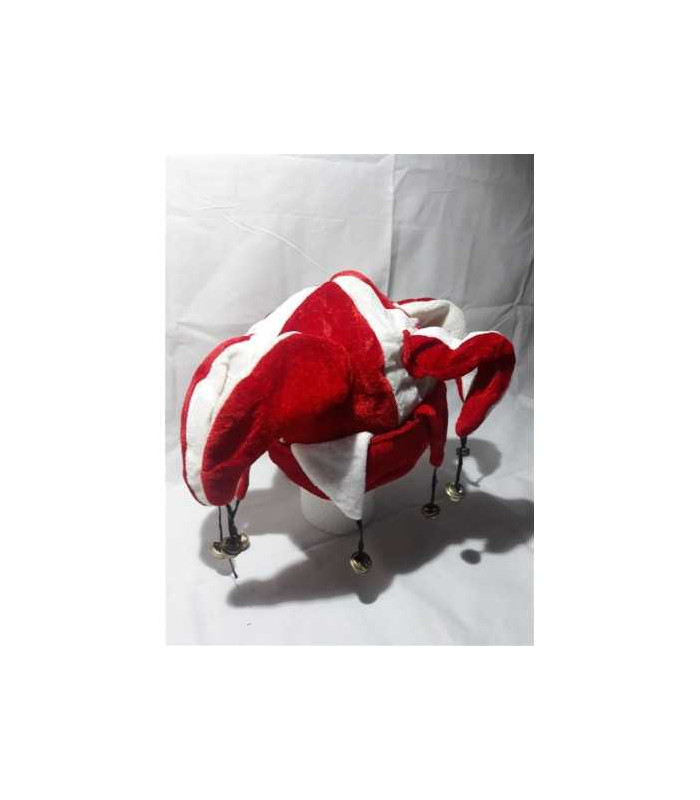 Set 2 caciuli cu clopotei rosie si albastra