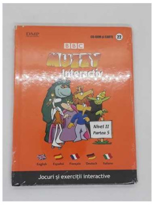 BBC Muzzy Interactiv - Jocuri si exercitii interactive vol. 22 - CD si carte