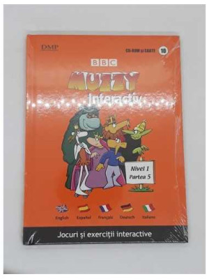 BBC Muzzy Interactiv - Jocuri si exercitii interactive vol. 10 - CD si carte