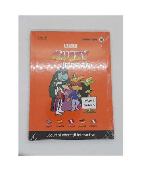 BBC Muzzy Interactiv - Jocuri si exercitii interactive vol. 10 - CD si carte