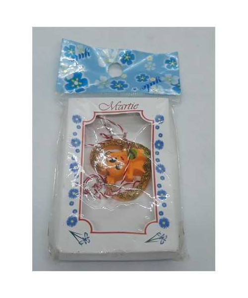 Martisor iepuras cu inimioara